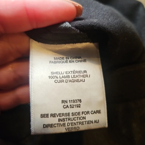 Helmut Lang Black Leggings High-Waisted Form-Fitting Leather-Like Pants - Picture 10 of 16